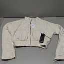 Forever 21 womens Quilted Zip-up Cropped Jacket Size XS