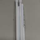 White Shower Curtain Rod 45 to 77 Inch,Shower Rods for Bathroom,Spring Tension Curtain Rod No Drilling for Windows Doors Closet Kitchen Wardrobe (White 1 Pack)