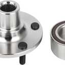 SCITOO 1-Pack Front Wheel Hub and Bearing Assembly Fit for 2012-2018 for Ford Focus,2013-2018 for Ford C-MAX 510110, HUB81