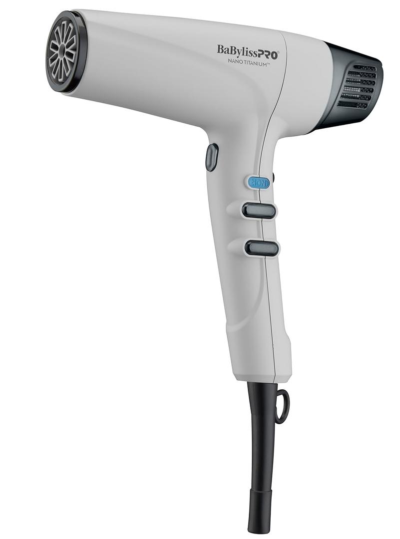 Nano Titanium Hair Dryer, Professional 1875-Watt Blow Dryer, Lightweight, Ionic Technology Dries Hair Faster with Less Frizz (Mist)