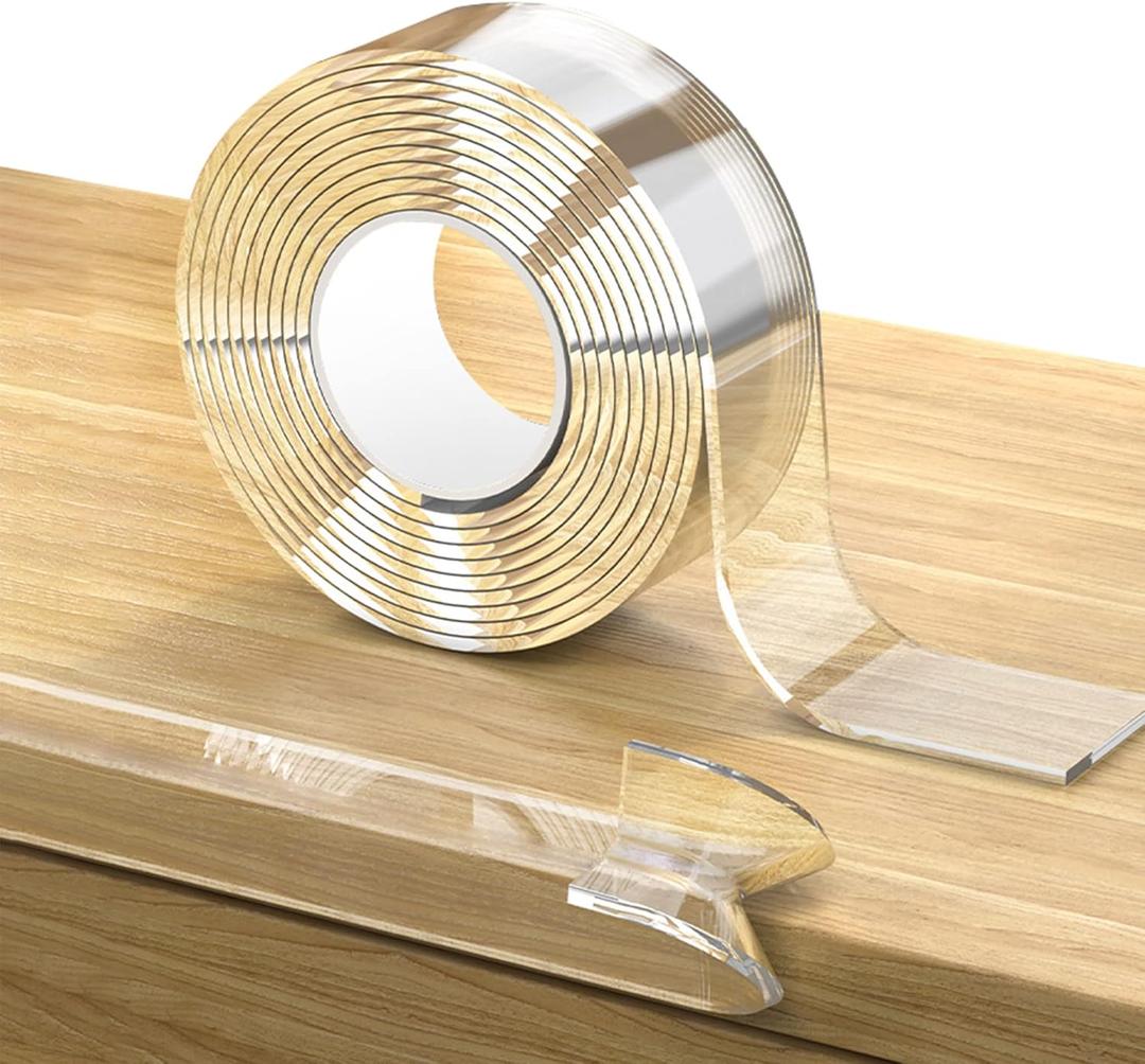 Corner Protectors Baby Proofing, Clear Edge Protector Strip 9.84ft(3M), Soft Corner Protectors for Kids, Baby Child Safety Tables Corner Guards for Furniture Against Sharp Corners for Cabinets, Tables (0.8in x 9.84ft)