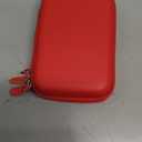 Canboc Carrying Case for MacBook Air Pro Charger MagSafe/MagSafe 2 Power Adapter, iPhone 14/14 Pro MagSafe Charger, USB C Hub, Type C Hub, USB Multiport Adapter, Hard Shockproof Bag, Red