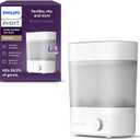 Philips Avent Baby Bottle Sterilizer and Dryer Premium, Removes 99,9% of Bacteria, Chemicals Free, Capacity 6 Bottles/Teats/Accessories, Modular Space Saving Design, Model SCF293