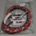 HAOKAY Luxury Fluffy Winter Steering Wheel Cover for Women,Soft Warm Short Plush Steering Wheel Cover Red Fuzzy with Universal 14.5-15 Inch