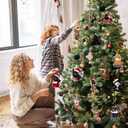 2 x Black Cat Christmas Ornament 2025, Cute Ornaments for Christmas Tree, Funny Christmas Ornaments, Personalized Christmas for Cat Lovers Gift (Socks-cat-1)