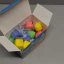 24 Pack Slow Rising Stress Cube , Dough Stress Balls Soft Fidget Squishy Toys for Anxiety Relief, Pull Stretch Classroom Prize Party Favors Toys for Kids