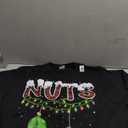 Chest Nuts Christmas T Shirt Matching Couple Chestnuts T-Shirt, Black, 3XL