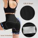 Tummy Control Shapewear for Women,Seamless High Waist Underwear, Faja Body Shaper Panties, Thigh Slimming Shorts (Black, XXL)