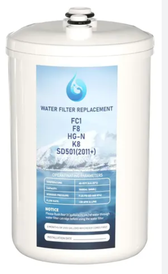 Water Filter Replacement, 1Pack