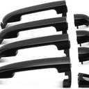 4Pcs Front Rear Left Right Exterior Door Handle Driver Passenger Side