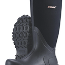 Showave Rain Boots for Men Waterproof Insulated Rubber Neoprene Boots Heavy-duty Mud Boot for Farming Raining Fishing Gardening Yard Work 10