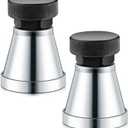 Gisafai 2 Pcs Adjustable Screw Jack Range 2.63" to 3.93" Heavy Duty Screw Machinist Jack Stands with 5 Tons Capacity for Large Milling Drilling Machines Leveling Work Die Processing