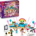 LEGO Friends Costume Party with Unicorn & Fairy Pretend Play Building Toy - Interactive Storytelling Playset with Cat and Unicorn Toys - Creative Birthday Gift Idea for Girls & Boys, 6+ - 42661