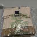 SUNNY BIRD Insulated Lunch Bag Rolltop Lunch Box Medium Lunch Cooler Tote for Women, Girls, Teens and Adults (White)