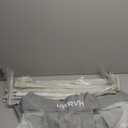 Folding Bed Rail Guard for Toddlers,Safety Toddler Bed Rails,Baby Bed Rails- U-Shape No Drilling Design, Universal Fit for Twin/Full/Queen/King/Bunk Beds (Grey, 75" L x 23.6" H)