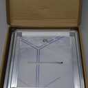 Acrylic Donation Raffle Box with Slot & Lock, Large Clear Ballot Offering Suggestion Ticket Holder for Fundraising Drawing Storage Container Tip Jar Voting Charity(10 x 10 x 10 In,Clear)