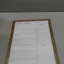 Dry Erase White Board Weekly Calendar Board, Magnetic Whiteboard for Wall,17.7“x23.6 Solid Wood Pink Framed Message Board, Planner Board for Office, Home, School（Weekly-BB-PK-4560） 