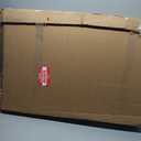 COLORPAPA 2 Pack Shed Windows, 10"x29" Sliding Windows, Transom Window with Tempered Glass for Shed, Chicken Coop, Playhouse, Household, Garage, Barns (White)