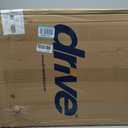 Drive Medical ATC19-BL Lightweight Aluminium Transport Wheelchair with Swing-Away Footrest, Blue