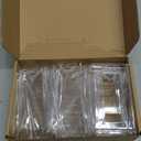 12 Pack Acrylic Book Stand for Display Adjustable Clear Display Holder Easel Collector Stand for Home Office Back to School Comic Album CD Magazine Postcard Artworks (4.2 x 4.3 x 2.35 Inch)