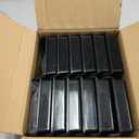 INCLY 12 Pack Slatwall Bins with Hooks, Plastic Slatwall Accessories Containers Bins for Slat Wall Panels Organizing Hardware, Garage, Craft Room, Kitchen, Tool Shed, Workbench