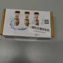 HQMPC Garden Hose Quick Connector Water Hose Quick Connect ¾ inch GHT Brass Easy Connect Fitting Quick Connect Hose Fittings Garden Hose Fitting Water Hose Connectors (3SETS)