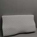 Derila King Size Neck Pillow for Sleeping, Cervical Pillow, Memory Foam Side Sleeper Pillows, Bed Contour Pillows for Back, Stomach Sleepers for Men 23.6x13.4x4.3 in