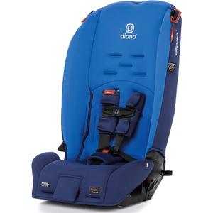 Diono Radian 3R, 3-in-1 Convertible Car Seat, Rear Facing & Forward Facing, 10 Years 1 Car Seat, Slim Fit 3 Across, Blue Sky, Manufacturing Date 06/12/2026 