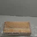 Wooden Utensil Holder for Kitchen Counter, Acacia Wood Kitchen Utensil Holder for Countertop with 4 Compartment, Cooking Utensil Organizer, Silverware Caddy (Acacia Wood, 4Compartment)