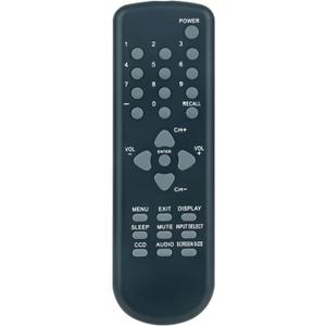 076E0RC011 Replace Remote Control Work for SANSUI HDLCD185W HDLCD1909 HDLCD1909A HDLCD1909B HDLCD19WB RT076E0RC011 TV