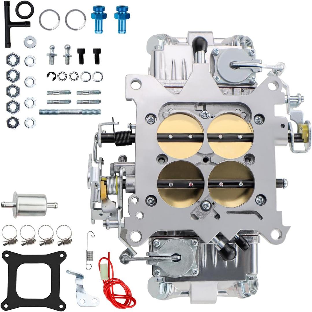 BR-67201 Carburetor Fit for Holley Quick Fuel 850 CFM 4 Barrel 4150 Double Pumper Mechanical Carburetor Replace # BR67201 (850 CFM)