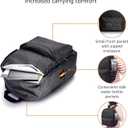 Amazon Basics Backpack for School, Travel, Study with Padded Adjustable Shoulder Straps, Spacious Compartment, Water Bottle Pockets, Durable Classic Design, Black