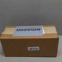 Large Amber Pump Bottle for Salons, Shampoo, Conditioner, Hair Serum, Gel - Half Gallon Glass Jug Pump Dispenser - 64 oz Capacity - Pack of 1- by Kitchentoolz