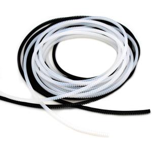 Flexible Sharp and Rough Edge Trim Protector, Push-in Edge Shield for Steel Panels, Wood Panels, Glass and Plastic Panels, Fits 0.03"-0.045" Thickness Edge, Black, White, 32'