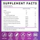 Berberine Gummies 1500mg  High Potency Berberine Supplement with Ceylon Cinnamon and Milk Thistle  Supports Glucose Metabolism & Natural Liver Function  Vegan, Sugar-Free, Non-GMO  60 Count