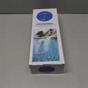 Pool Fountain with Lights | Solar Pool Fountain for Above Ground & Inground Pools,Solar Lights with Remote, Adjustable Sprinkler for Relaxation & Cooling 6-15 Degrees (White)