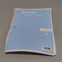 Oxford 1-Subject Notebook, 8 x 10-1/2, Wide Rule, 70 Sheets (65002)