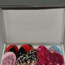 6 Pack Velvet Mouse Ears Scrunchies - Sparkle Sequin Bows Hair Ties for Kids, Women & Girls - Christmas Party Decoration (style3)