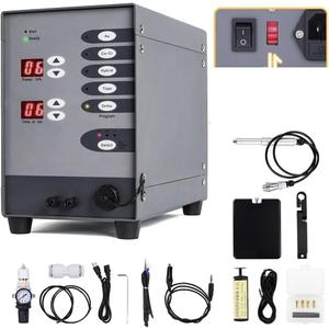 Jewelry Welder 110V 60HZ Automatic Numerical Control Touch Pulse Argon Arc Spot Welder CNC Spot Welding Machine for Gold Silver Eyeglass Repair, 11.65 x 8.6 x 5.9 inches