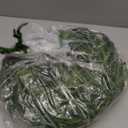 Real Touch Norfolk Pine Garland Faux Christmas Garland Pre Lit Artificial Pine Greenery Garlands with Warm White LED Lights for Xmas Holiday Wedding Party Outdoor Decorations (2 Pcs,9 Feet)