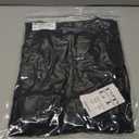 Town Scrubs for Women Scrub Set - Jogger Pant and Comfort Stretch V-Neck Easy Care Uniforms (Black, L)
