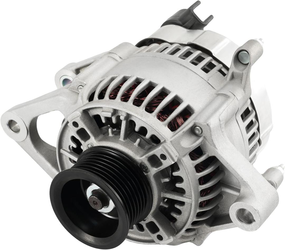 KAC Alternator 136Amp Replacement for Ram 1500/2500/3500, Dakota, Grand Cherokee, Ramcharger, B/D/W 150/250/350, B1500, B2500, B3500,High Output Alternators OEM# 13354N7G2, 3341966, 13354, 3341118