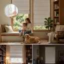 No Drill Roman Shades, Blackout Cordless Roman Shades for Indoor Windows, Thermal Insulated Room Darkening Fabric Blinds for Bedroom & Living Room, 35" W x 64" H, Off White