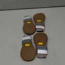 Dog Boots for Dogs, Dog Boots & Paw Protectors for Hardwood Floors, Outdoor Dog Booties for Hot Pavement Winter Snow Hiking, Dog Shoes with Reflective Strips (Width 2.55 inch, Light Khaki)