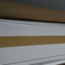 6 Cube Storage Organizer, 47" Long Horizontal Bookshelf, White Oak, Without Drawer