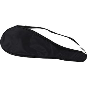 Squash Racquet Cover Bag,Lightweight Squash Racquet Bag,Racket Carrying Bag with Adjustable Shoulder Strap for Tennis, Badminton and Squash Racquets (Black)