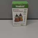 Haakaa Yummy Pouch Reusable Baby Food Pouch, Baby Food Storage Kids Squeezable Pouch, Washable Freezer - Make Homemade Organic Food for Babies/Toddlers, 4oz, 2 Pack,6m+ (Grey)