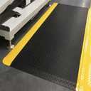 Nisorpa Anti Fatigue Mats Industrial 2' x 7' Ergonomic Standing Mat 15/16" Extra Thick Heavy Duty Commercial Diamond Plate Support Shop Floor Mat for Leg & Back Pain