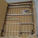 KIKIBRO Sink Protectors for Kitchen Sink, Sink Grate Grid for Bottom of Sink, Metal Sink Rack, Bottom Basin Rack, Stainless Steel, 23.2" * 14.5", Fits for Kohler Whitehaven K6486 and K6487