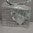 STORi Audrey Clear Vanity Makeup Organizer | 15-Compartment Holder for Brushes, Eyeshadow Palettes, & Beauty Supplies | Stacks on Audrey Storage Drawers | Made in USA | Vanity, Holder